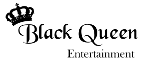 Logo de black queen y acceso a instagram